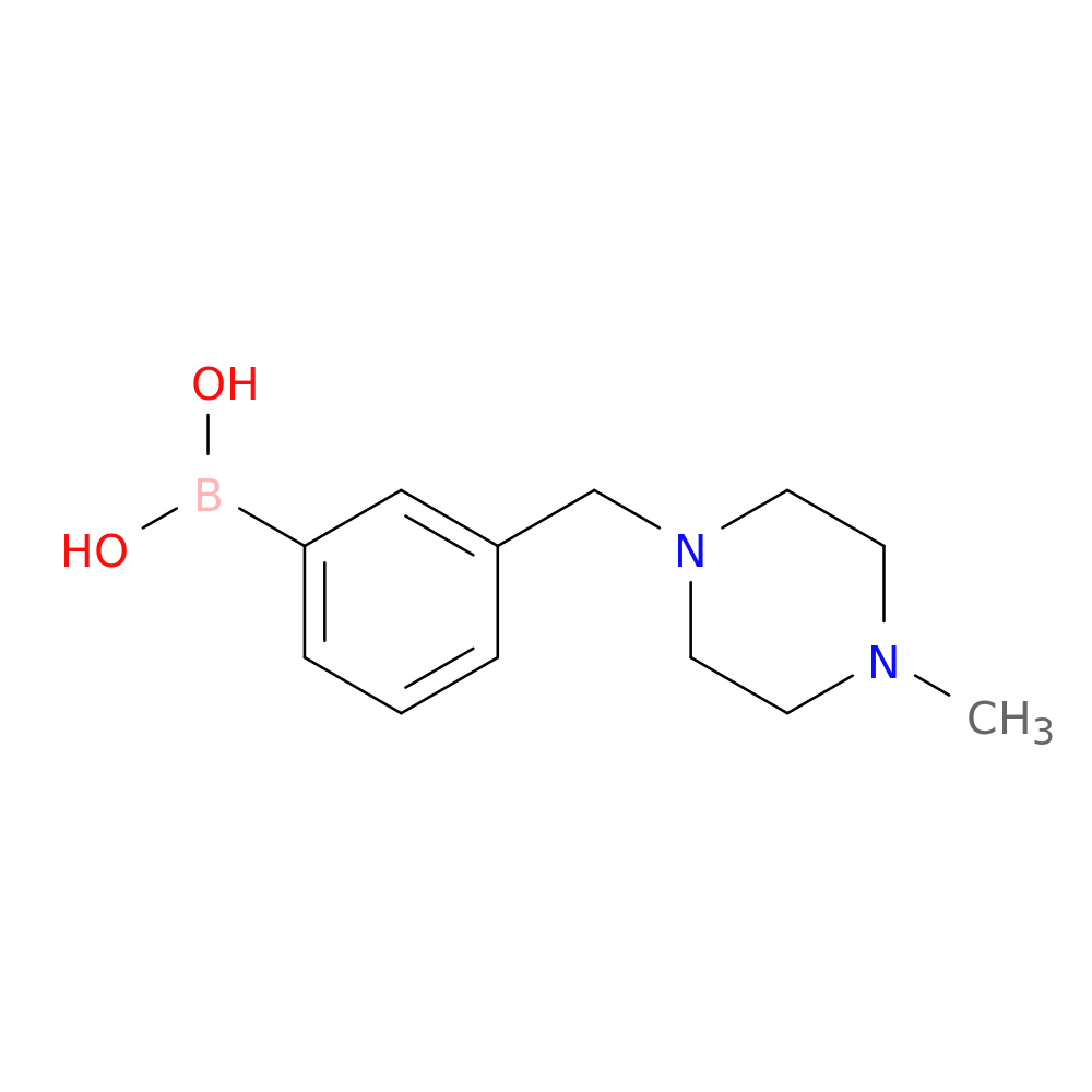 B-[3-[(4-Methyl-1-piperazinyl)methyl]phenyl]boronic acid