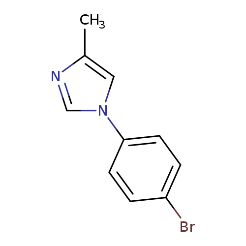 1-(4-bromophenyl)-4-methyl-1H-imidazole