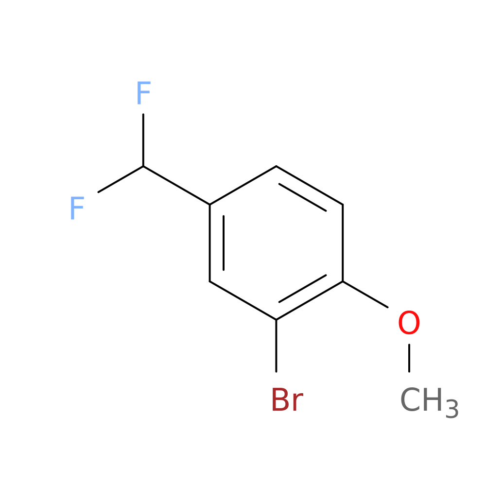 2-Bromo-4-(difluoromethyl)anisole