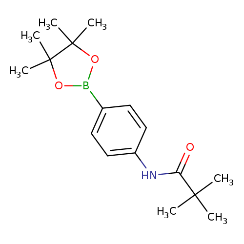 2,2-Dimethyl-N-[4-(tetramethyl-1,3,2-dioxaborolan-2-yl)phenyl]propanamide