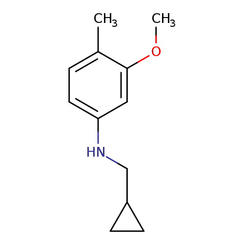 N-(cyclopropylmethyl)-3-methoxy-4-methylaniline