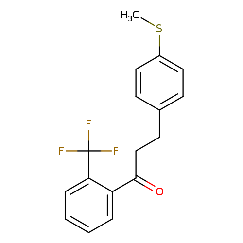 3-(4-Thiomethylphenyl)-2'-trifluoromethylpropiophenone