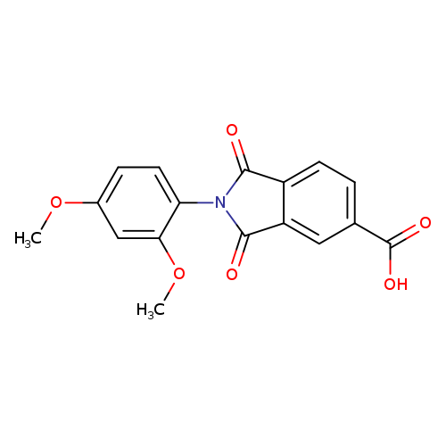 2-(2,4-Dimethoxyphenyl)-1,3-dioxoisoindoline-5-carboxylic acid
