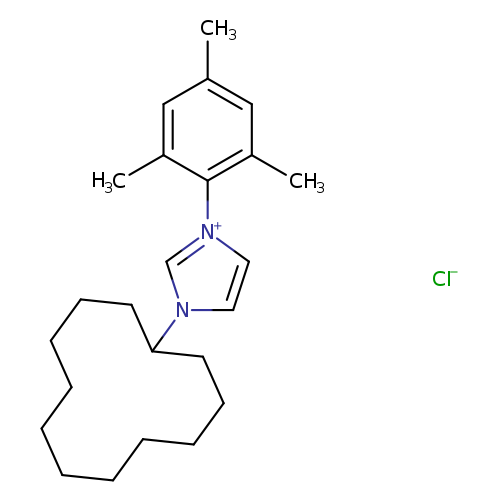 1-(2,4,6-Trimethylphenyl)-3-(cyclododecyl)imidazolium chloride