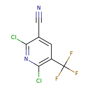 3-Pyridinecarbonitrile, 2,6-dichloro-5-(trifluoromethyl)-
