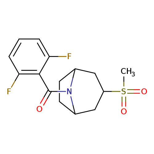 8-(2,6-difluorobenzoyl)-3-methanesulfonyl-8-azabicyclo[3.2.1]octane