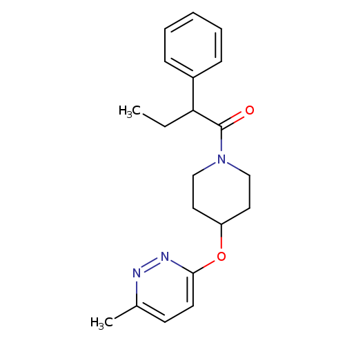 1-{4-[(6-methylpyridazin-3-yl)oxy]piperidin-1-yl}-2-phenylbutan-1-one