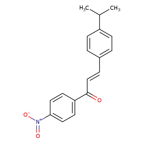 (2E)-1-(4-nitrophenyl)-3-[4-(propan-2-yl)phenyl]prop-2-en-1-one