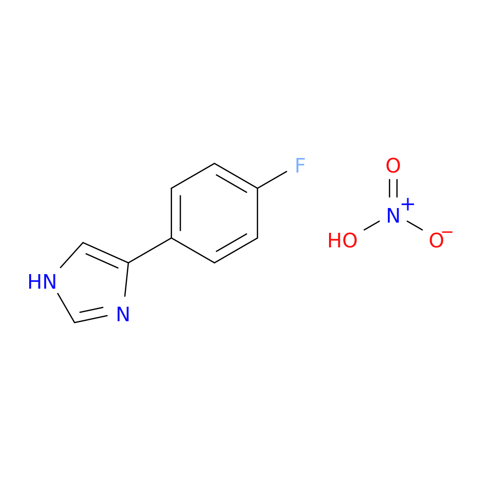 4-(4-fluorophenyl)-1h-imidazole nitric acid