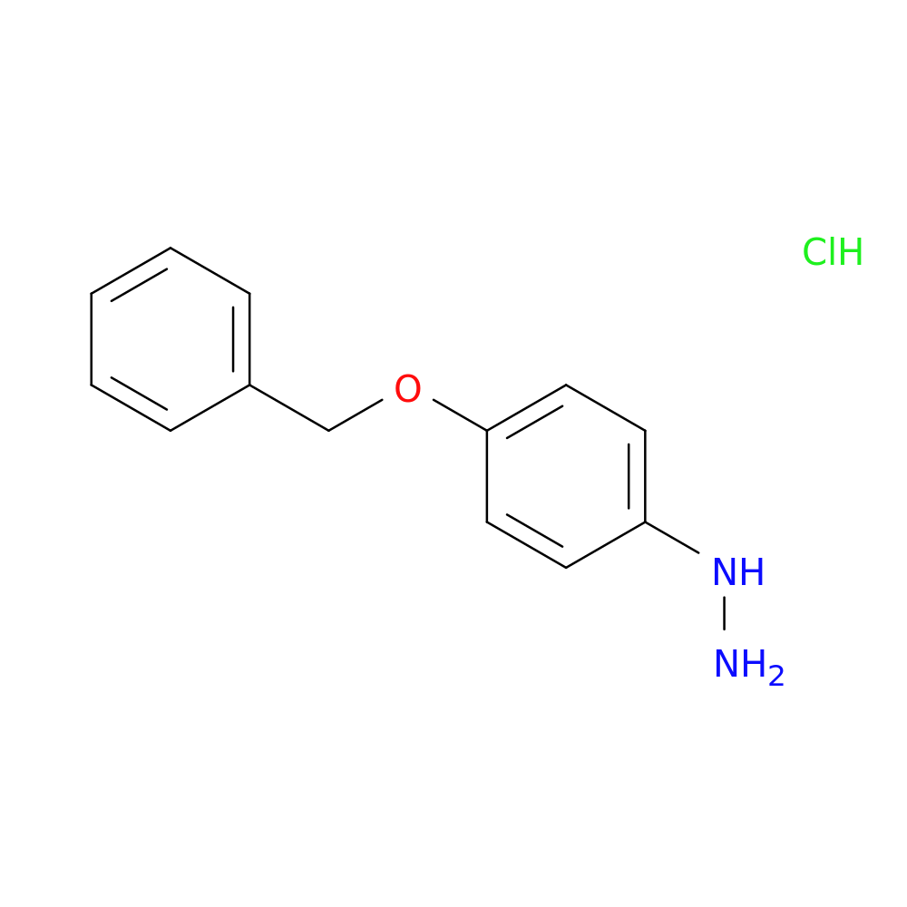 (4-(Benzyloxy);phenyl);hydrazine hydrochloride