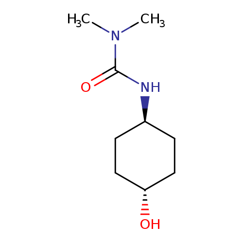 rac-3,3-dimethyl-1-[(1R,4R)-4-hydroxycyclohexyl]urea, trans