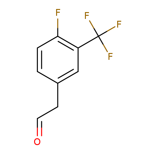 2-[4-Fluoro-3-(trifluoromethyl)phenyl]acetaldehyde