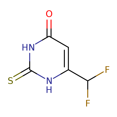 6-(Difluoromethyl)-4-hydroxypyrimidine-2(1H)-thione