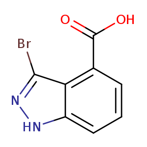 3-Bromo-1H-indazole-4-carboxylic acid