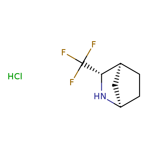 (1R,3S,4S)-3-(trifluoromethyl)-2-azabicyclo[2.2.1]heptanehydrochloride