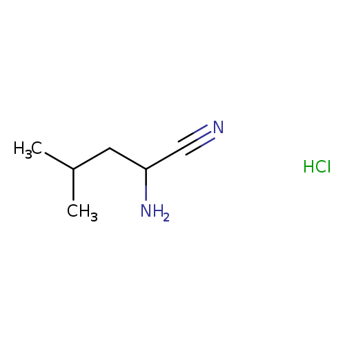 2-Amino-4-methylpentanenitrile Hydrochloride