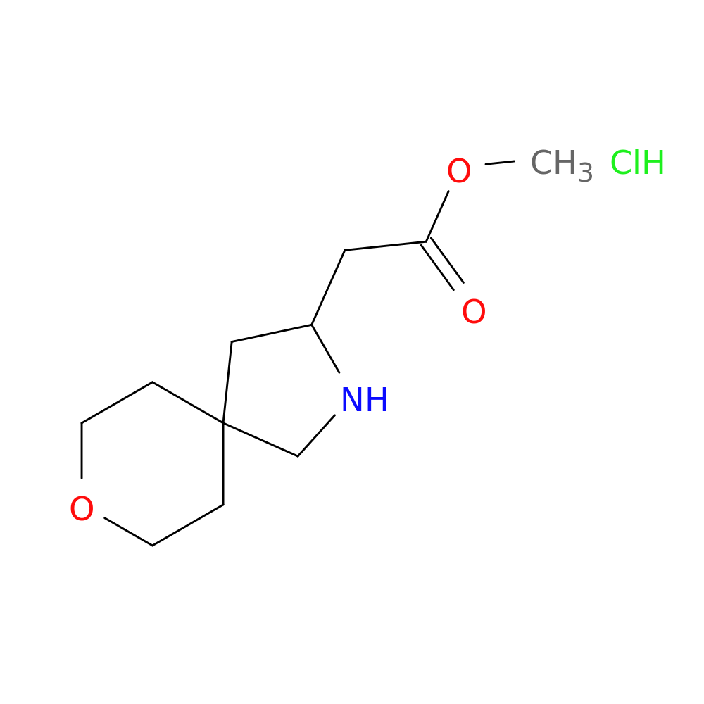 methyl 2-{8-oxa-2-azaspiro[4.5]decan-3-yl}acetate hydrochloride