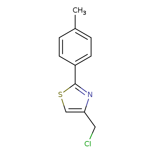 4-(chloromethyl)-2-(4-methylphenyl)-1,3-thiazole