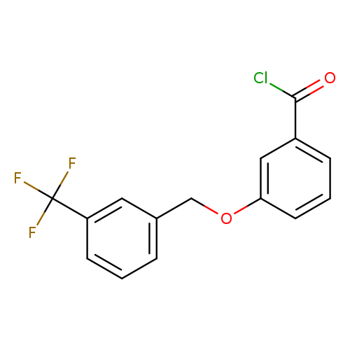 3-([3-(Trifluoromethyl)benzyl]oxy)benzoyl chloride