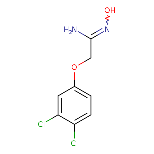 (Z)-2-(3,4-dichlorophenoxy)-N'-hydroxyethanimidamide