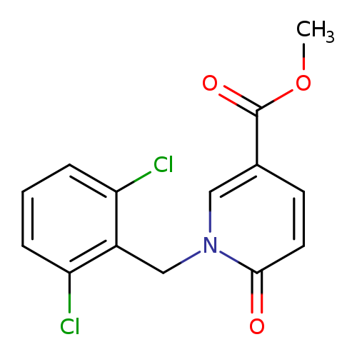 methyl 1-[(2,6-dichlorophenyl)methyl]-6-oxo-1,6-dihydropyridine-3-carboxylate