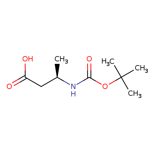Butanoic acid, 3-[[(1,1-dimethylethoxy)carbonyl]amino]-, (3R)-