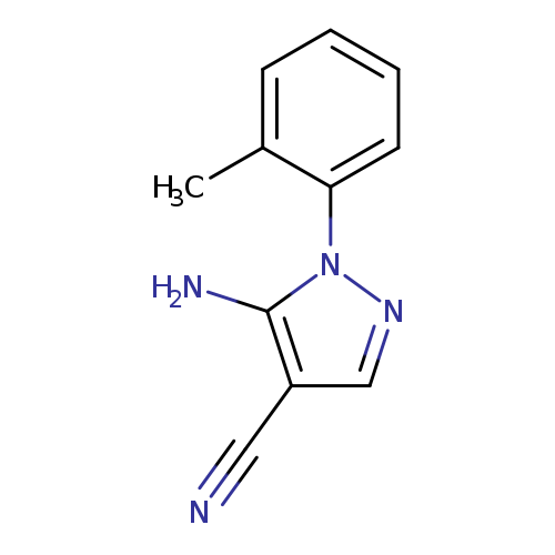 5-Amino-1-(o-tolyl)-1H-pyrazole-4-carbonitrile