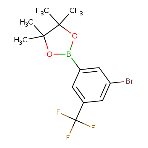 2-(3-Bromo-5-(trifluoromethyl)phenyl)-4,4,5,5-tetramethyl-1,3,2-dioxaborolane