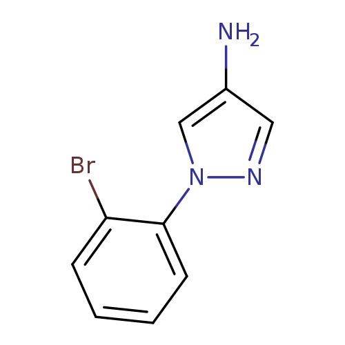 1-(2-Bromophenyl)-1h-pyrazol-4-amine