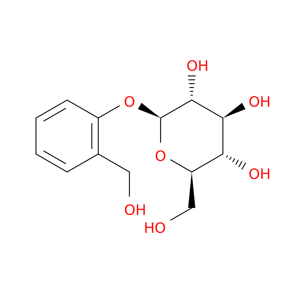 (2R,3S,4S,5R,6S)-2-(Hydroxymethyl)-6-(2-(hydroxymethyl)phenoxy)tetrahydro-2H-pyran-3,4,5-triol