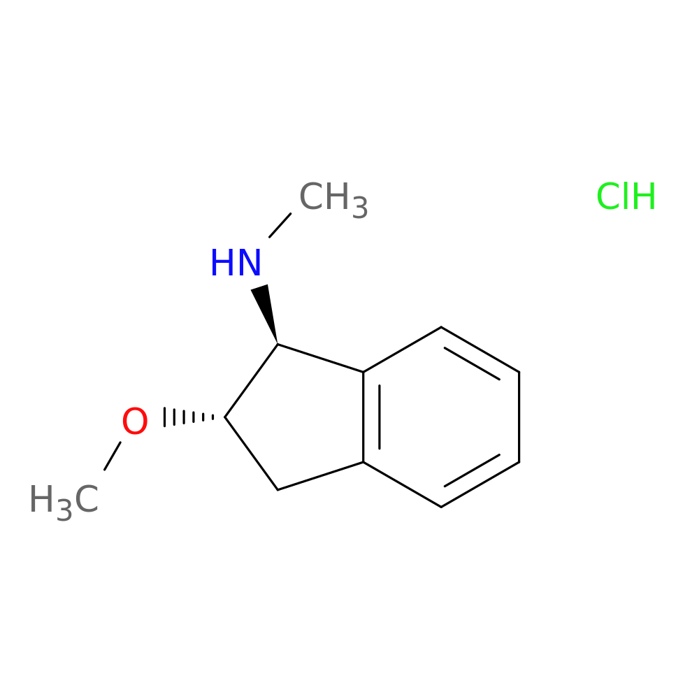 rac-(1R,2R)-2-methoxy-N-methyl-2,3-dihydro-1H-inden-1-amine hydrochloride