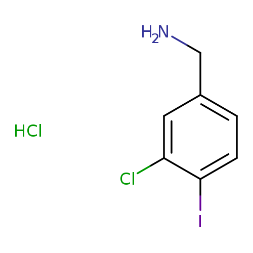 (3-chloro-4-iodophenyl)methanamine hydrochloride