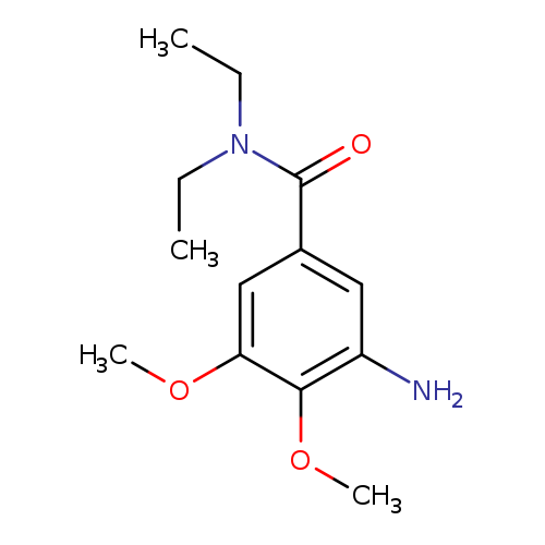 3-Amino-n,n-diethyl-4,5-dimethoxybenzamide