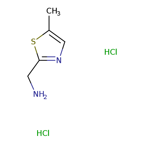 [(5-Methyl-1,3-thiazol-2-yl)methyl]amine dihydrochloride