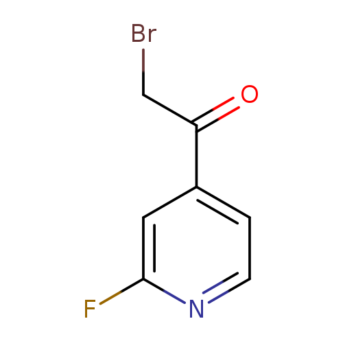 2-Bromo-1-(2-fluoropyridin-4-yl)ethanone