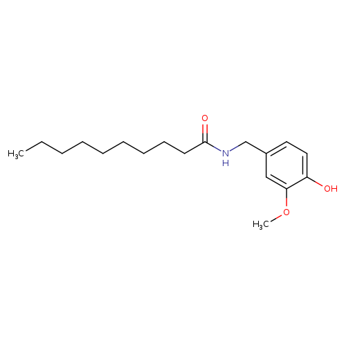 Decanamide, N-[(4-hydroxy-3-methoxyphenyl)methyl]-