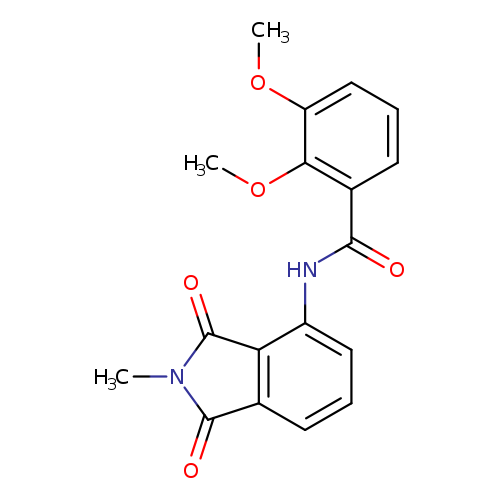 2,3-dimethoxy-N-(2-methyl-1,3-dioxo-2,3-dihydro-1H-isoindol-4-yl)benzamide