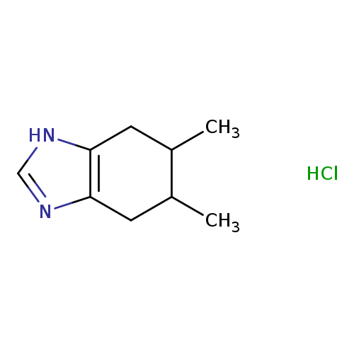 5,6-dimethyl-4,5,6,7-tetrahydro-1H-1,3-benzodiazole hydrochloride