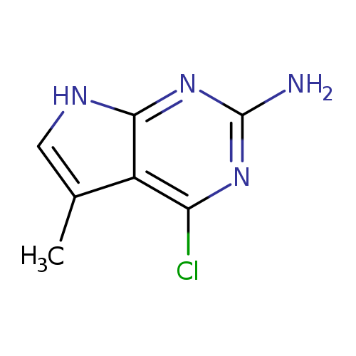 4-Chloro-5-methyl-1H-pyrrolo[2,3-d]pyrimidin-2-amine