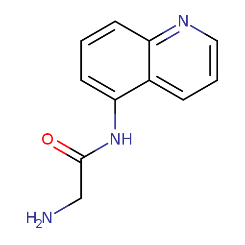 2-Amino-n-(quinolin-5-yl)acetamide