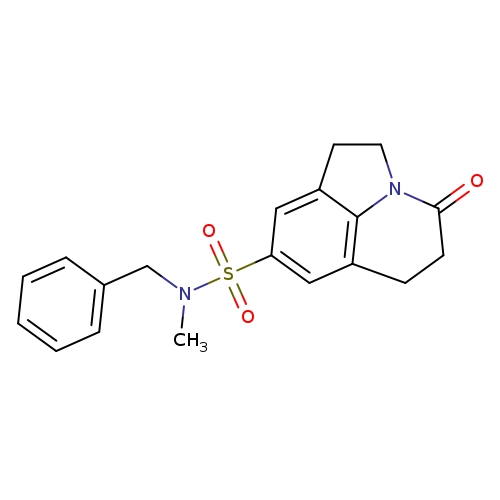 N-benzyl-N-methyl-11-oxo-1-azatricyclo[6.3.1.0^{4,12}]dodeca-4(12),5,7-triene-6-sulfonamide