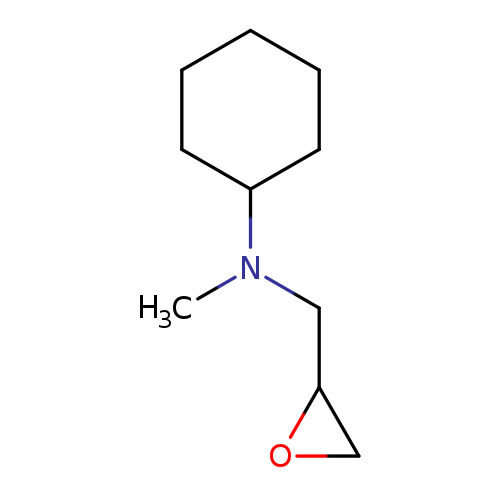 N-methyl-N-[(oxiran-2-yl)methyl]cyclohexanamine