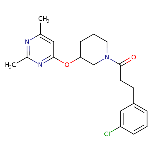 3-(3-chlorophenyl)-1-{3-[(2,6-dimethylpyrimidin-4-yl)oxy]piperidin-1-yl}propan-1-one