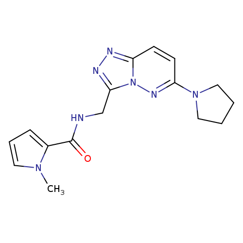 1-methyl-N-{[6-(pyrrolidin-1-yl)-[1,2,4]triazolo[4,3-b]pyridazin-3-yl]methyl}-1H-pyrrole-2-carboxamide