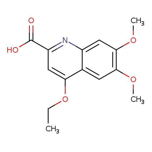 4-Ethoxy-6,7-dimethoxyquinoline-2-carboxylic acid
