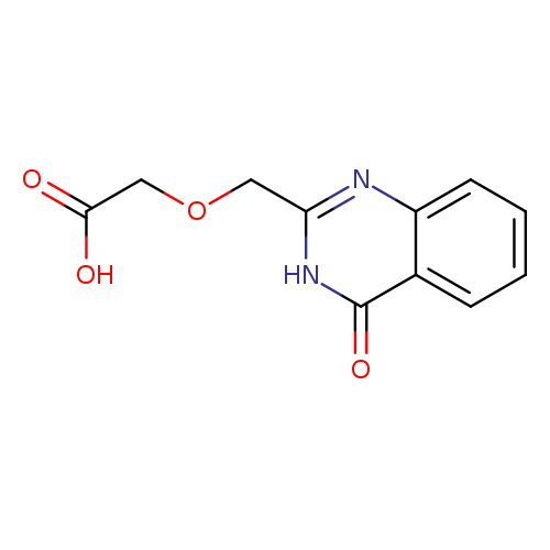 2-[(4-oxo-3,4-dihydroquinazolin-2-yl)methoxy]acetic acid