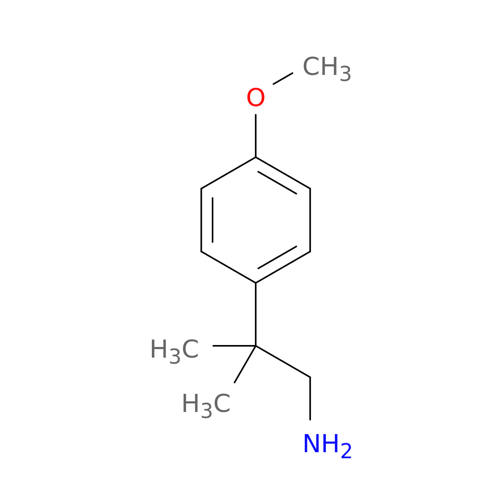 2-(4-Methoxyphenyl)-2-methylpropylamine