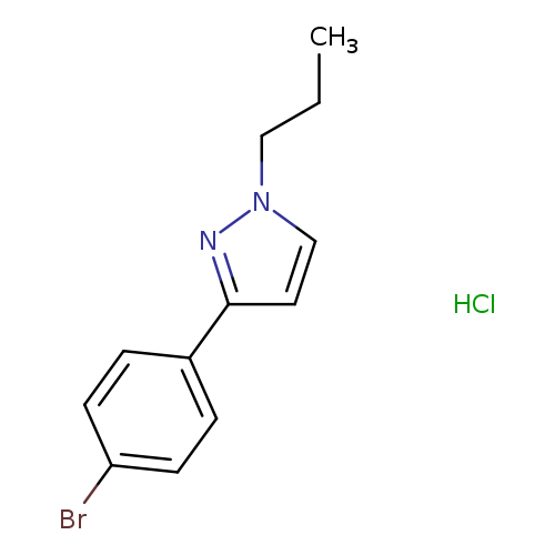 3-(4-Bromophenyl)-1-propylpyrazole HCl