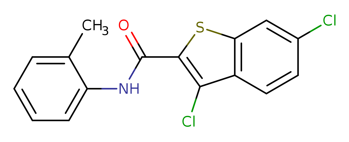 3,6-Dichloro-N-(o-tolyl)benzo[b]thiophene-2-carboxamide