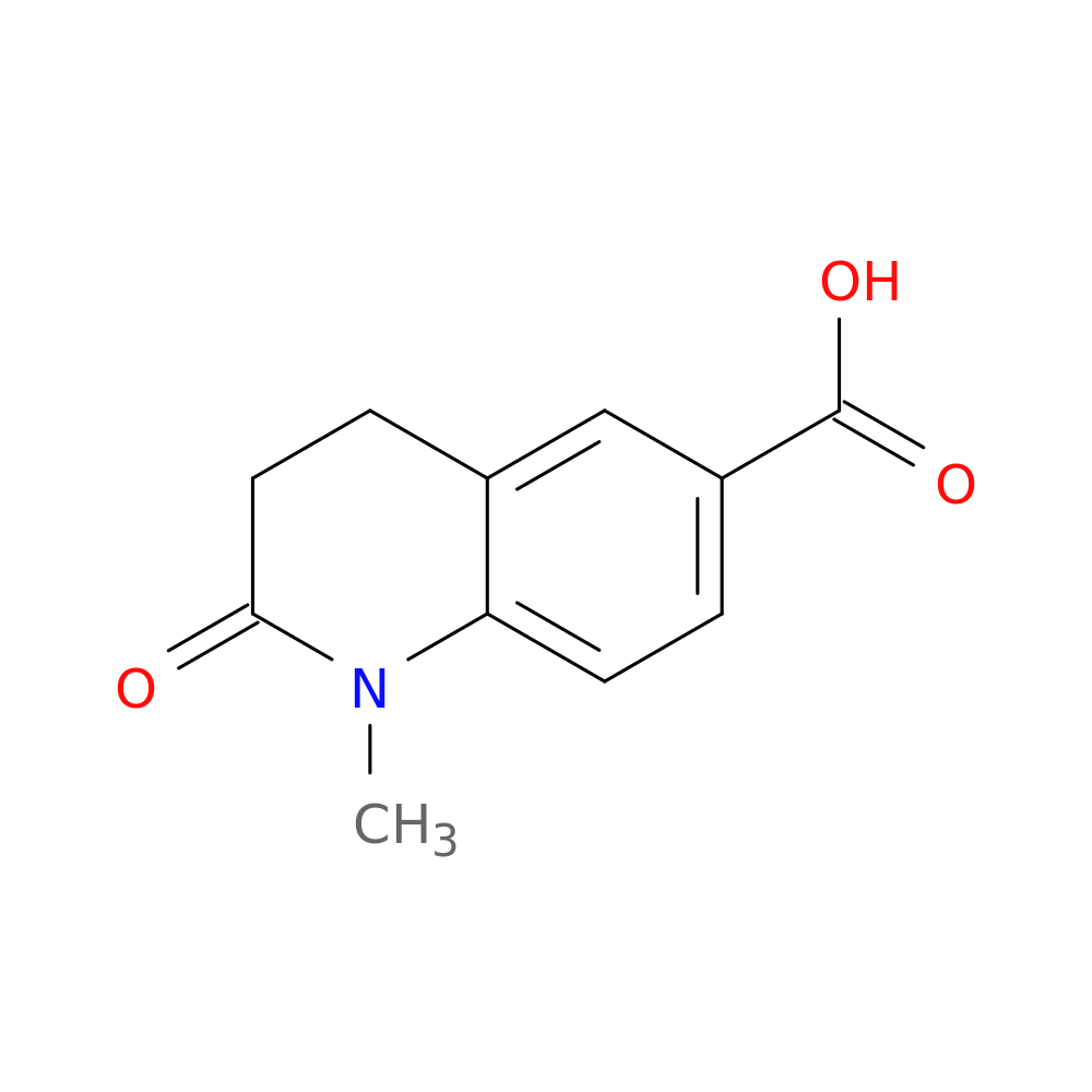 1-Methyl-2-oxo-1,2,3,4-tetrahydroquinoline-6-carboxylic acid